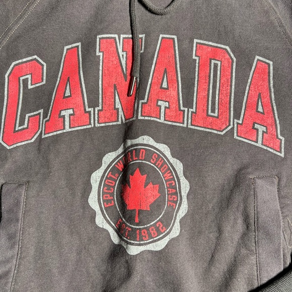 Disney Parks Authentic‎ Epcot Canada Hoodie- Small - Picture 3 of 10